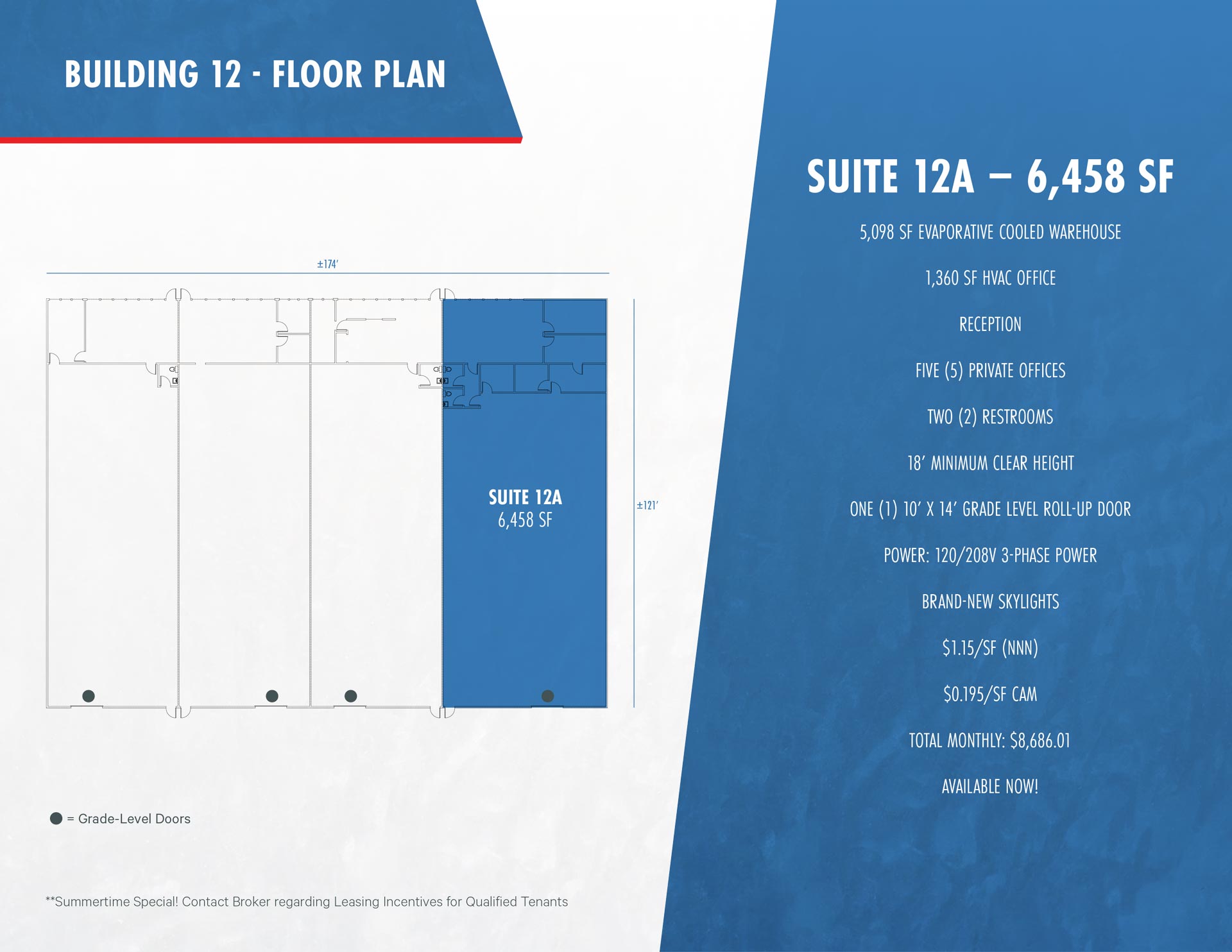 Freeway 15 Industrial Park - Building 12, Suite 12A details
